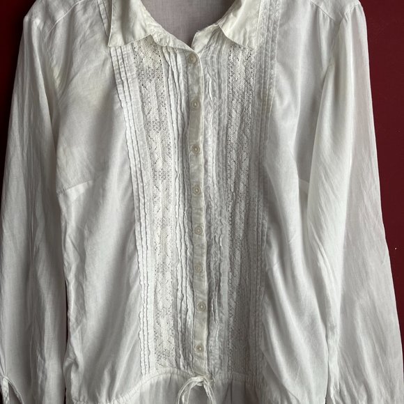 Nicole by Nicole Miller Drawstring Tunic Blouse - Picture 6 of 8